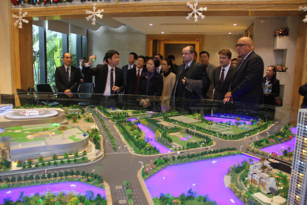 國際籃聯考察團實地考察2019年男籃球佛山賽區主場館